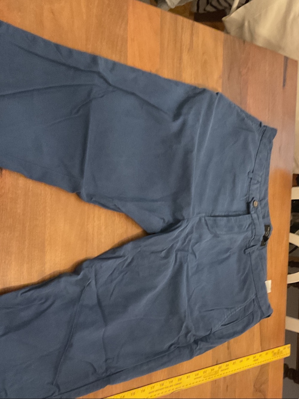 Banana Republic Men's Navy Blue Chinos